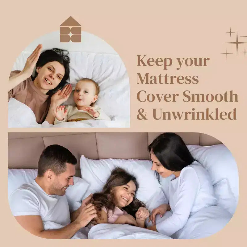 Fermagli per lenzuola 4 pezzi, cinghie ferma materasso, fasce angolari elastiche, adatte da letto singolo a king size