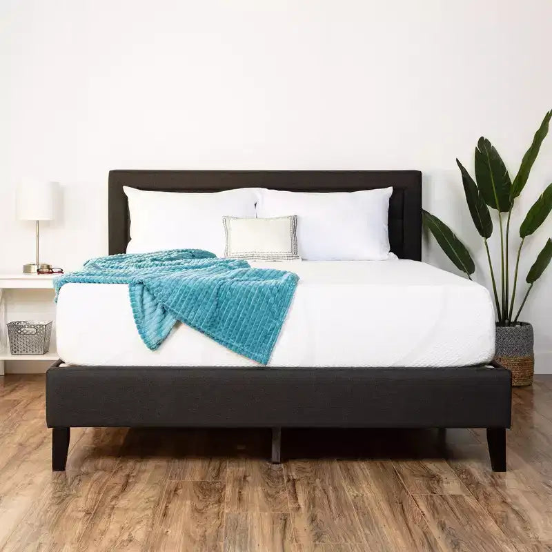 Materasso in memory foam a media rigidità da 30 cm, infuso con gel al carbone vegetale e tè verde, 2 strati